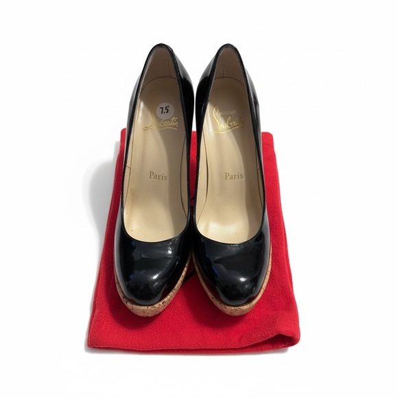 Vintage Christian Louboutin black heels (comes with box) - Picture 12 of 12